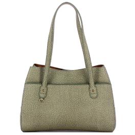 Borbonese Borsa a spalla Large Clay Grey - 1