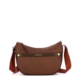Borbonese Tracolla Luna Bag Small Terracotta - 1