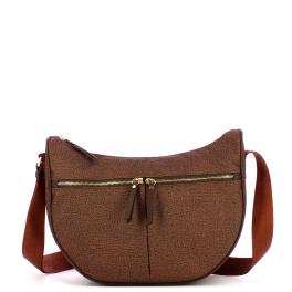 Borbonese Tracolla Luna Bag Middle Terracotta - 1
