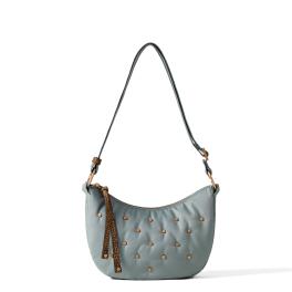 Borbonese Mini Borsa Luna Bag Colette Edera OP Naturale - 1