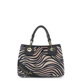 Braccialini Borsa a mano Beth Animalier Piccola Zebra - 1