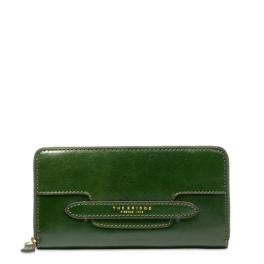 The Bridge Portafoglio Lucrezia Zip Aroundd Verde Inglese - 1