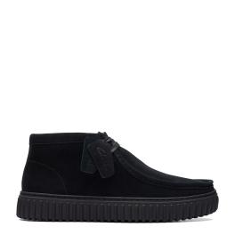 Clarks Scarpa Torhill Hi Black Suede - 1