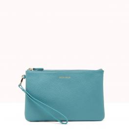 Coccinelle Pochette New Best Soft Medium Aqua - 1
