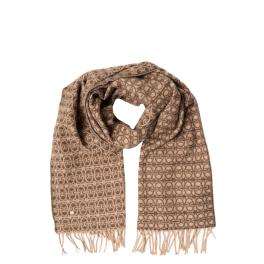 Coccinelle Sciarpa Monogram Wool Multi Brown - 1