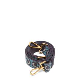 Coccinelle Nastro Monogram Tricolor Multicolor Artic Blue Prune - 1