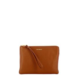 Coccinelle Pochette Alias Cognac - 1