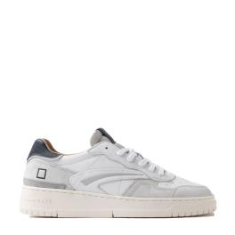 D.A.T.E. Sneakers Torneo Pure Vintage White Blue - 1