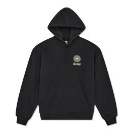 Deus Ex Machina Felpa Fleece Strata Hoodie Black - 1