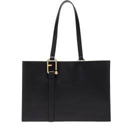 Furla Borsa Shopping Nuvola L Nero - 1