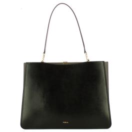 Furla Borsa a spalla Agata L Nero Urban Gray - 1