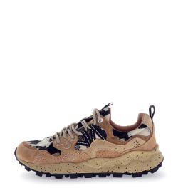 Flower Mountain Sneaker Donna Yamano 3 Braids Cheques Mud Light Brown - 1