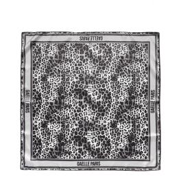 Gaëlle Foulard Micro Maculato Grigio Ferro - 1