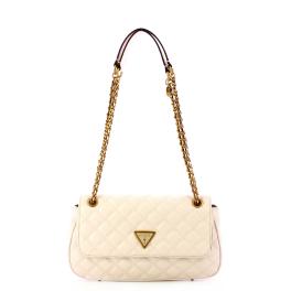 Guess Borsa a spalla Giully trapuntata Ivory - 1
