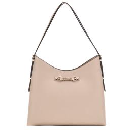 Guess Borsa a spalla Lefia Large Simply Taupe - 1