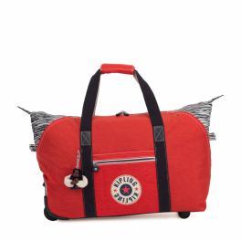 Kipling Borsone Art on Wheels M colour - 1