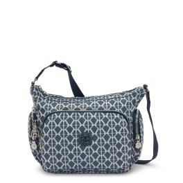 Kipling Borsa a tracolla Gabb S Navy Sign Jacquard - 1