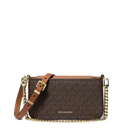 Michael Kors Pochette Bryant Brown Acorn - 1