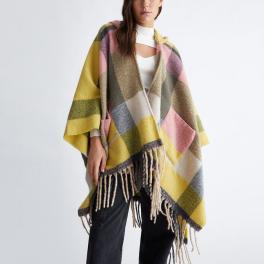 Liu Jo Poncho Check Multicolor - 1