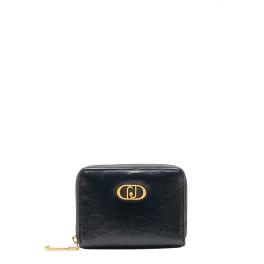 Liu Jo Portafoglio piccolo Zip Around con Logo Black - 1