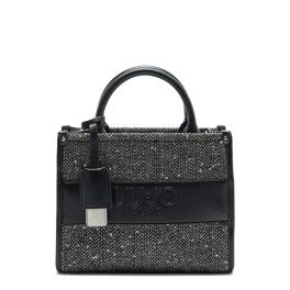 Liu Jo Borsa a mano Piccola Tweed Black - 1