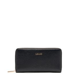 Liu Jo Portafoglio Zip Around Grande Black - 1
