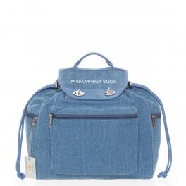 Mandarina Duck Zaino Utility Grande Denim Jeans - 1