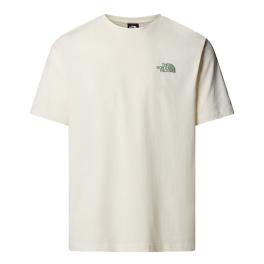 The North Face T-Shirt NSE Slopes Relaxed White Dune - 1