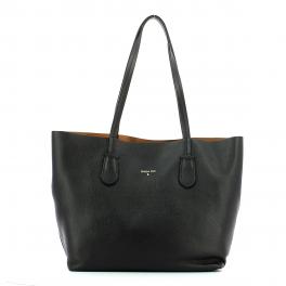 Leather shopper