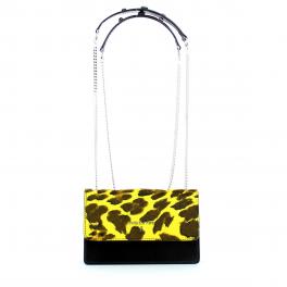 Patrizia Pepe Convertible Mini Crossbody Piping Animalier - 1
