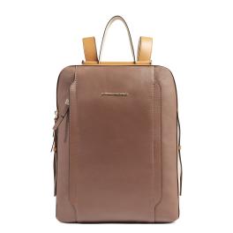 Piquadro Zaino Cicle Porta PC 15.6" Marrone Beige - 1