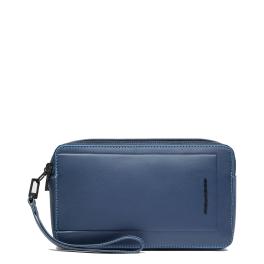 Piquadro Pochette Uomo Blue Square Blu - 1