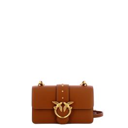 Pinko Mini Borsa a tracolla Love One Marrone Leone Antique Gold - 1