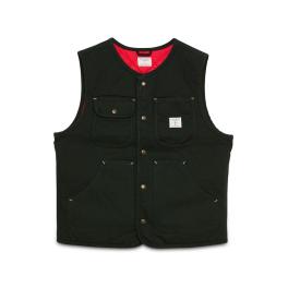 RYRG Gilet in canvas Dark Green - 1