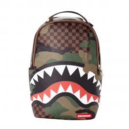 Sprayground Zaino Checkered Camo Shark Limited Edition - 1
