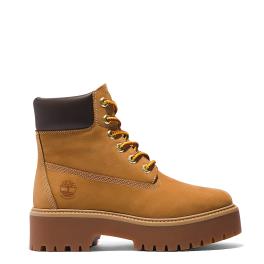 Timberland Stivale Donna Premium con Plateau Stone Street 6-Inch Wheat - 1