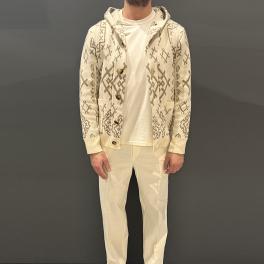 Tooco Cardigan Perù Baku Off White - 2