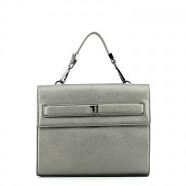 Handbag Paprica Medium-GUNMETAL-UN