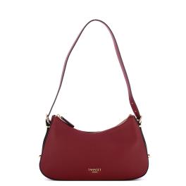 Twinset Borsa a spalla piccola Double Buckle Winetasting - 1