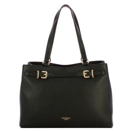 Twinset Tote media Double Buckle Nero - 1
