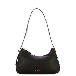 Twinset Borsa a spalla piccola Double Buckle Nero - 1