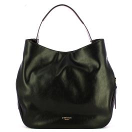Twinset Borsa Hobo con fibbie Nero - 1