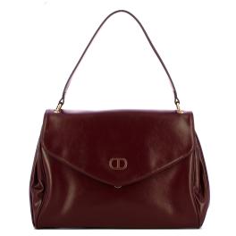 Twinset Top Handle grande arriciata Burgundy - 1