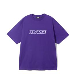 XLARGE T-Shirt Standard Logo Purple - 1